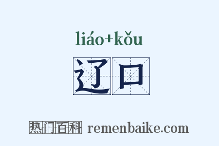 辽口是什么意思的图片